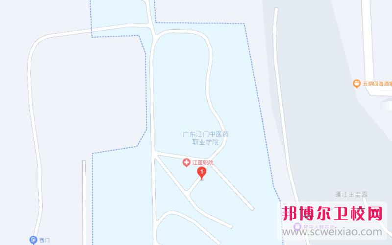 廣東江門中醫(yī)藥職業(yè)學院地址在哪里，哪個地區(qū)，哪個城市?